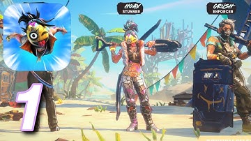 Wild Arena Survivors - Gameplay Walkthrough Part 1 - Tutorial (iOS,Android)