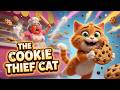 The Cookie Thief Cat 🍪🐱 | Funny Cartoon Story For Kids| Ak bili biscut kahny wali