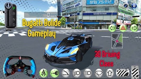 3D Driving Class | New Bugatti Bolide Gameplay | 4K 60FPS