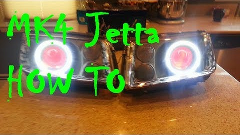 HOW TO: MK4 Jetta Projector Retrofit Tutorial PART 1