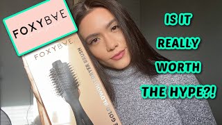 FOXYBAE BLOWOUT DRYER BRUSH Try On Review