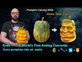 Pumpkin Carving 2025: Ogre Head | Speed Carving & Kiri Engine 3D Scan