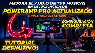 How to IMPROVE AUDIO QUALITY in POWERAMP PRO UPDATED! (Complete Setup)