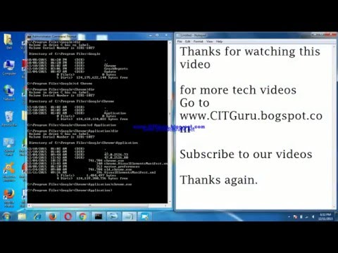 How to open files in windows using command prompt
