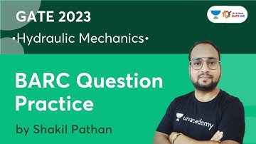 BARC question practice | Hydraulic Mechanics | Shakil Pathan | Let