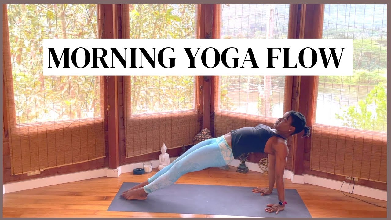 45 Minute Morning Power Vinyasa Power | Strength and Flexibility | Yoga with Beth