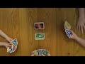 Playing an uno game