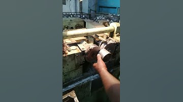 Screw thread making machine with pitch1mm Coolant is used for smooth threading #mechanicalengineerng