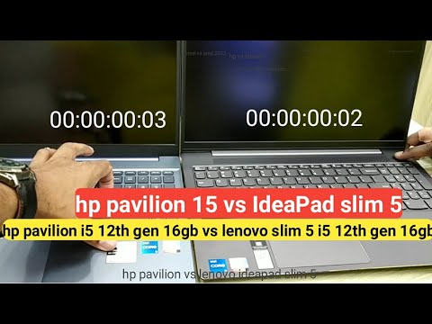 hp pavilion vs lenovo ideapad slim 5 | hp vs lenovo laptops which is better | windows 11 booting spd