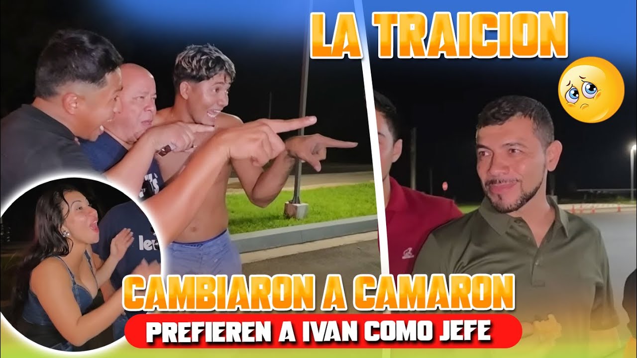 LE LLEGO EL KARMA A CAMARON. Se resintió por que prefieren a IVAN como jefe😂
