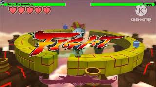 Sonic The Werehog Vs Slappy Goosebumps 2015 With Healthbars