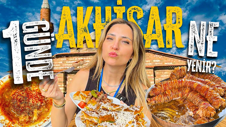 1 GÜNDE AKHİSAR LEZZET TURU