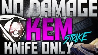 *Swap Weapon Every Kill* "KNIFE ONLY K.E.M. STRIKE"! *NO Damage Taken*(Ghosts Knife Only KEM Strike)