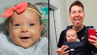 Newborn Baby Daddy Cute Moments First 5 Months