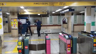東京メトロ千代田線湯島駅構内を散策してみた