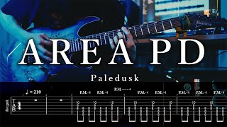 【TAB】Paledusk - AREA PD Guitar Cover