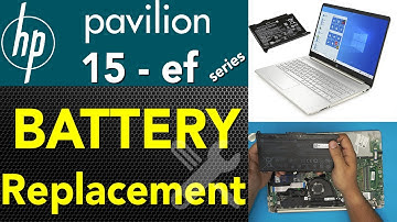 HP Laptop 15 EF-serie laptop 📌 BATTERIJVERVANGING