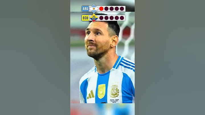 Argentina vs Ecuador 🔥 Penalty Shootout | Copa América 2024 | 1/4 Finals