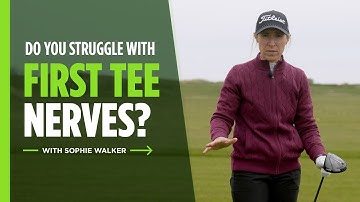 Tour-pro’s tip for first tee nerves 🧠