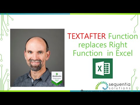 Text After Function Replaces Right Function in Excel