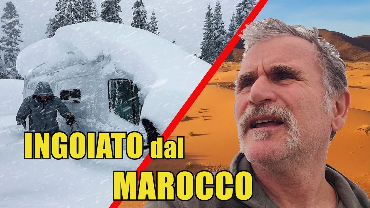 ⁣Dal Mediterraneo al Sahara in Fiat Panda, cosa va storto?