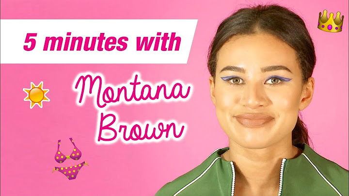 5 Minutes With Montana Brown | Love Island | Q+A | Life After Love Island