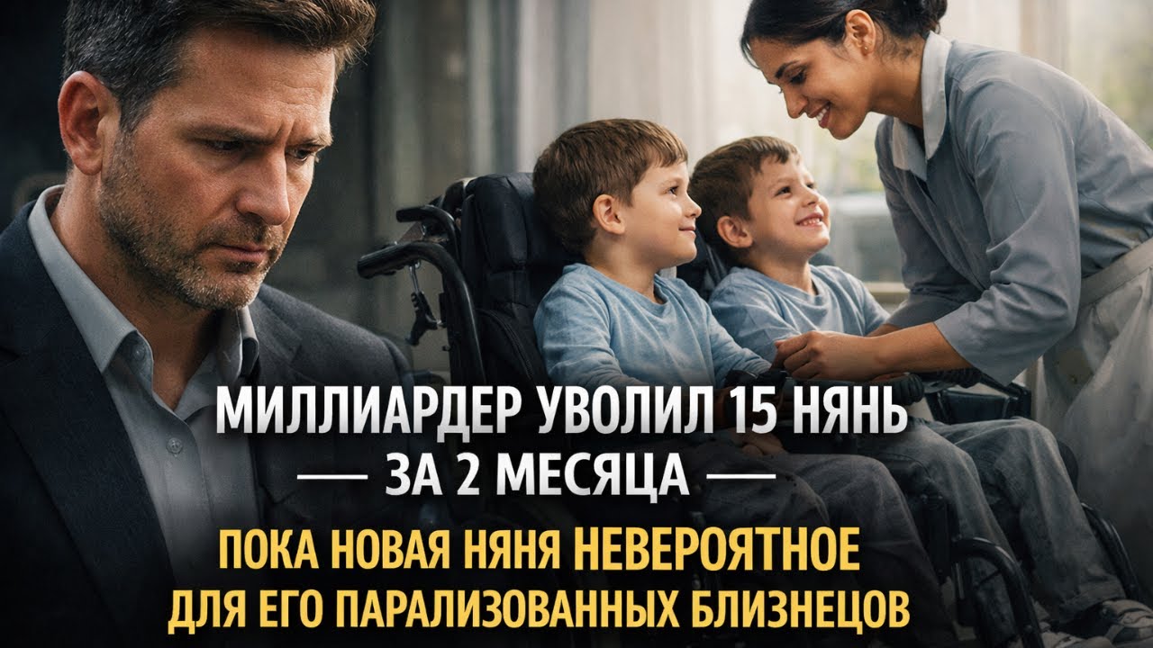 Все нянь ушли, кроме неё  невероятная история спасения парализованных детей миллиардера