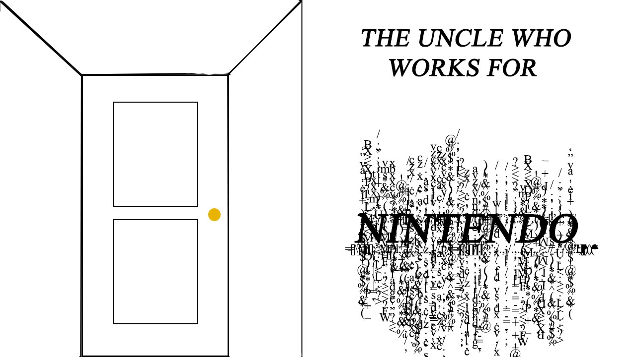 horror game is horrifying the uncle who works for nintendo all the uncle who works for nintendo game