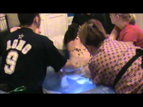 The Natural Birth- Home Waterbirth of Violet *Live birth footage*