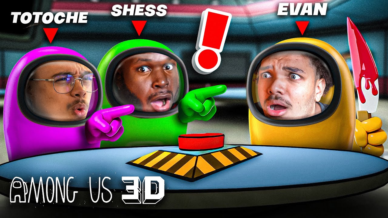 LES JACKSONS SUR AMONG US 3D !