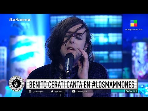 El show de Benito Cerati junto a Jey Mammon en el piano