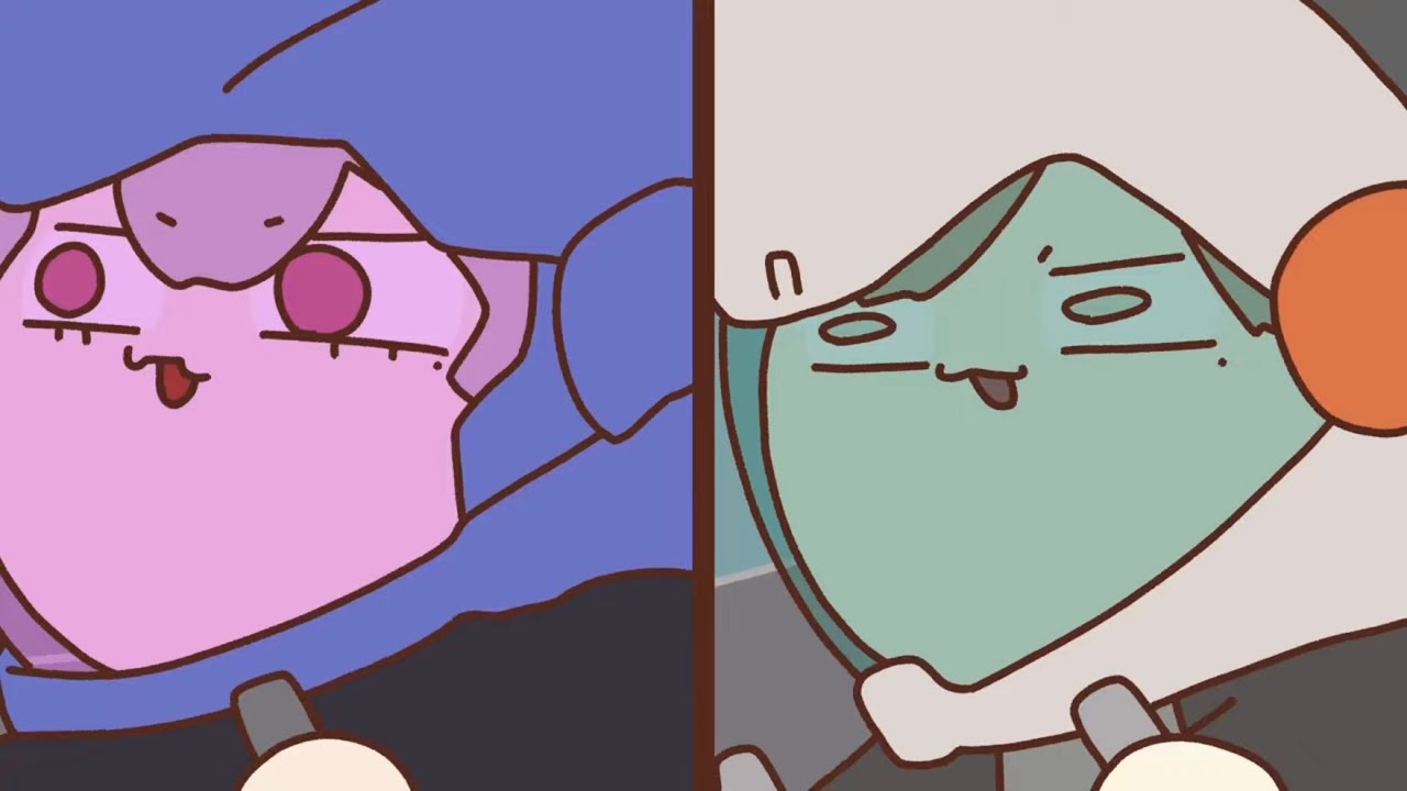 【手描き】全力でガンダムを楽しむ部と見守るイブラヒム【葛葉＆叶＆イブラヒム】