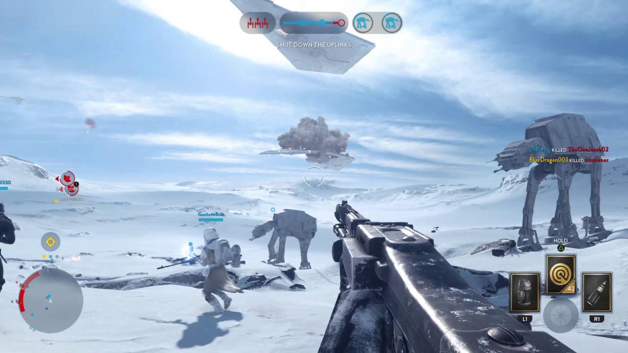 Star Destroyer  down