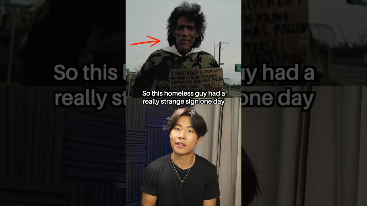 This Homeless Guy’s Voice Broke The Internet #shorts