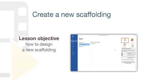 CerTus SCAFFOLDING Tutorial - Creating a new scaffolding structure - ACCA software