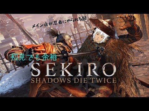 【初見SEKIRO】メイン盾なのに忍者のゲームをする配信 #４【#VTuber】