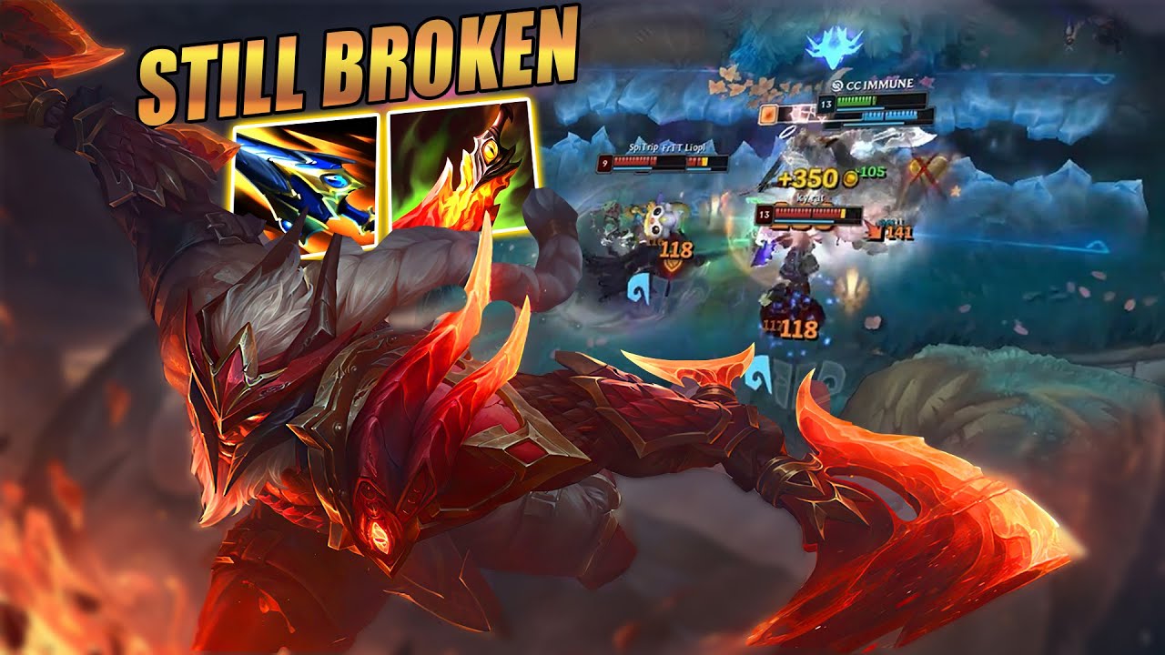 BRUISER OLAF IS STILL BROKEN (olaf vs k'sante)