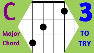 3 Ways To Play C Major Chord Acoustic Guitar Lessons For Beginners