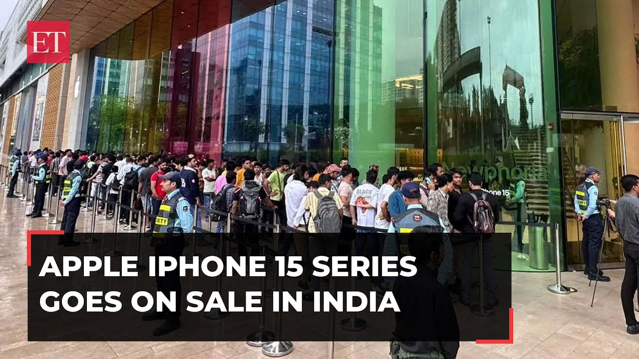 iphone: Indians could unbox iPhone 15 along with the world - The Economic  Times