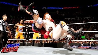 The Usos Vs Rybaxel Vs Rob Van Dam U0026 Sheamus Wwe Main Event Aug 12 2014