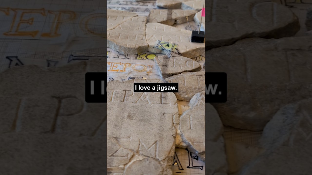 Rebuilding a Roman emperor’s letter