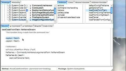 Defining your own command line arguments
