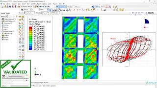 4-story coupled steel plate shear wall (CSPSW) under cyclic test Abaqus
