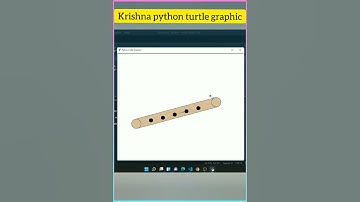 ❤️Janmashtami Special  || Krishna status || python turtle graphic || #shorts