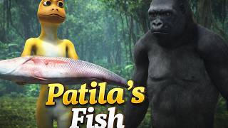 Career Overview Epic Fish Showdown 🐟💥 Patila vs Gorilla | Funny 3D Animated Fight