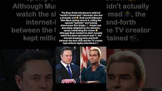 Elon Musk Responds to The Boys Series Finale and Showrunner Eric Kripke #shorts