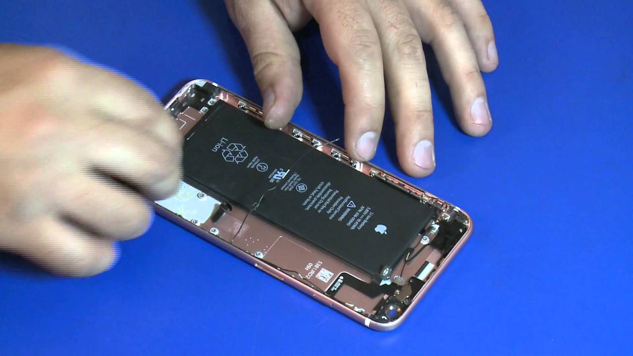 Tecnicas Para Cambio De Baterias Iphone 6 Y 6 Plus Youtube