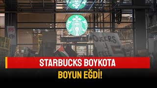 Starbucks Boykota Boyun Eğdi!