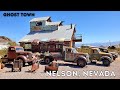 Nelson, NV - Ghost Town Where A Lot Of Old Cars And Trucks Rest