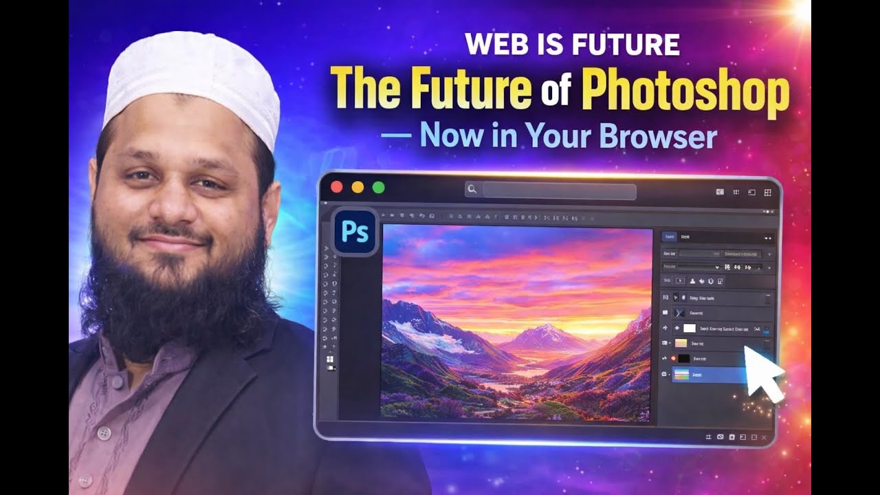 Компания Adobe навсегда изменила Photoshop в веб-версии | Бесплатно с 2025 года